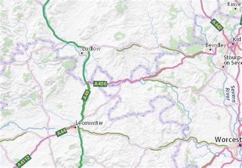 MICHELIN Tenbury Wells map - ViaMichelin