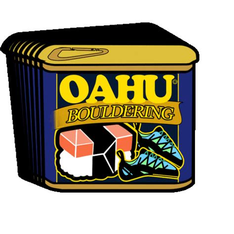Obgym Sticker by Oahu Bouldering
