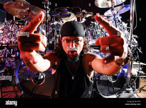 Mike Portnoy, drummer portrait,Dream Theater Stock Photo - Alamy