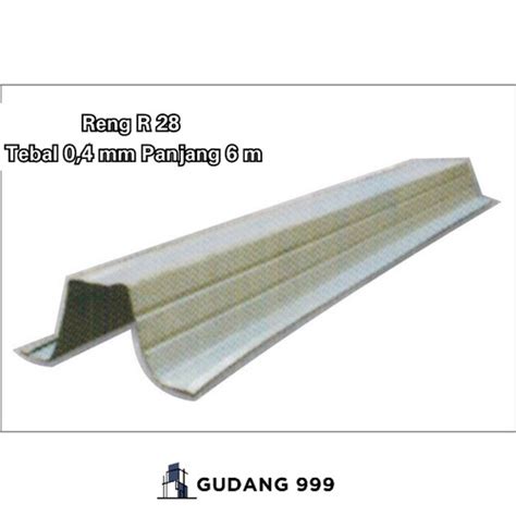 Jual RENG BAJA RINGAN / BATTEN RENG / RENG BAJA R.28 0,40 mm / KANAL B - Kota Bekasi - Gudang999 ...