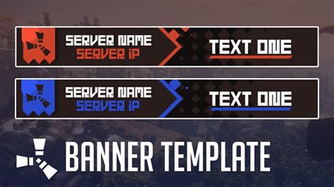 Rust Server Banner Template #2 | Created in After Effects - YouTube