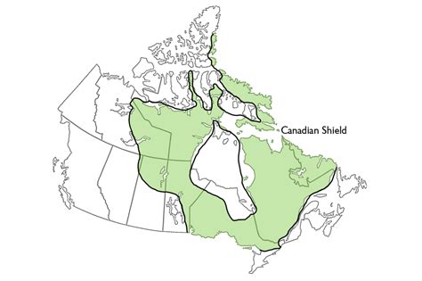 Canadian Shield Map Kids