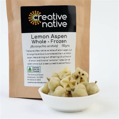 Lemon Aspen Frozen 100g | Creative Native Foods