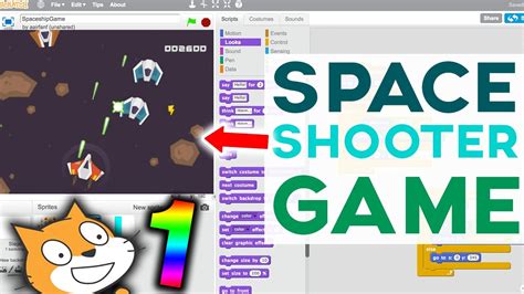 Scratch Tutorial: Awesome Space Shooter Game! [Part 1] - YouTube