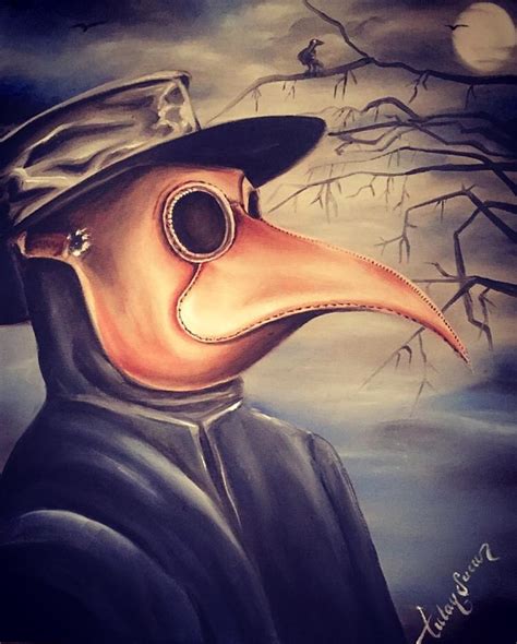 Plague Doctor Painting by Tulay Gungor - Fine Art America