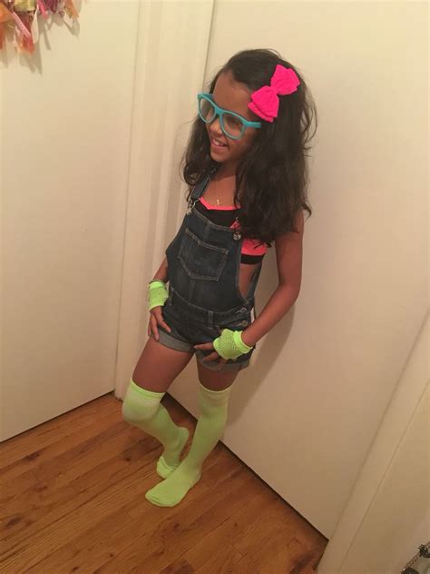 Neon party outfit | Neon party outfits, Neon outfits, Kids fashion girl