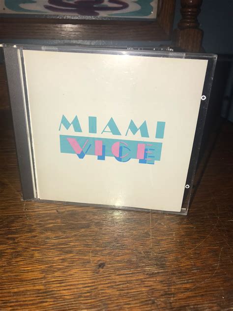 Vintage Miami Vice Soundtrack CD. Vintage Compact Disc. Miami Vice TV ...