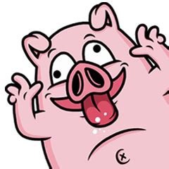 Weird Piggy : Animated Stiker – LINE stickers | LINE STORE