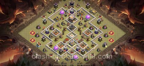 Best War Base TH11 with Link, Anti Everything 2023 - Town Hall Level 11 ...