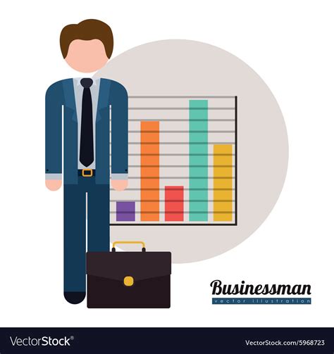 Businessman design Royalty Free Vector Image - VectorStock