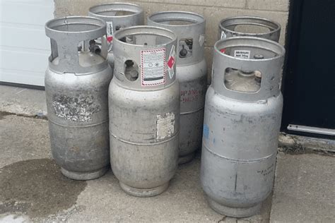 Forklift Used LP (Propane) Tanks