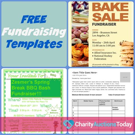 Free Printable Flyers For Fundraisers