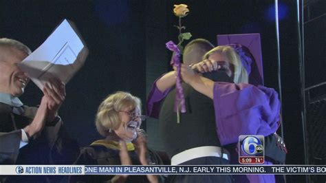 Marine surprises sister at Upper Darby High School graduation - 6abc ...