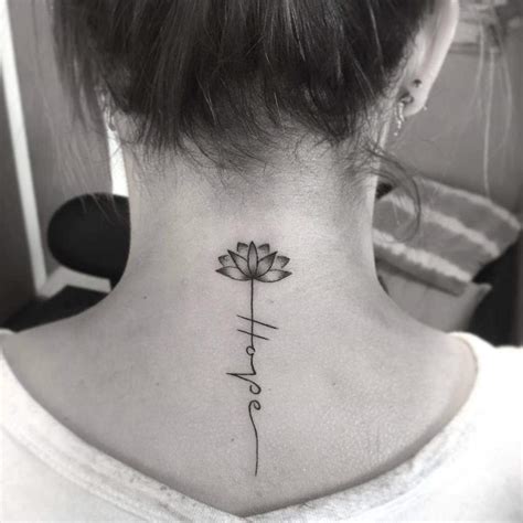 Flower Tattoo Designs For Back Of Neck | Best Flower Site