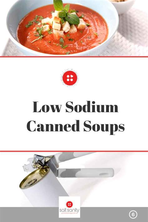 The Best Low Sodium Canned Soups