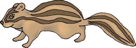 Free Chipmunk Clipart