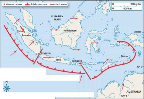 Mount Tambora Map