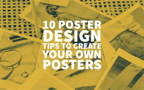 Posters History & Types with 10 Poster Design Tips to Create Your own Eye-Catching Posters ...