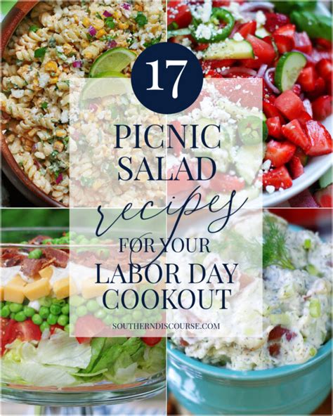 17 Picnic Salad Recipes For Labor Day - Southern Discourse