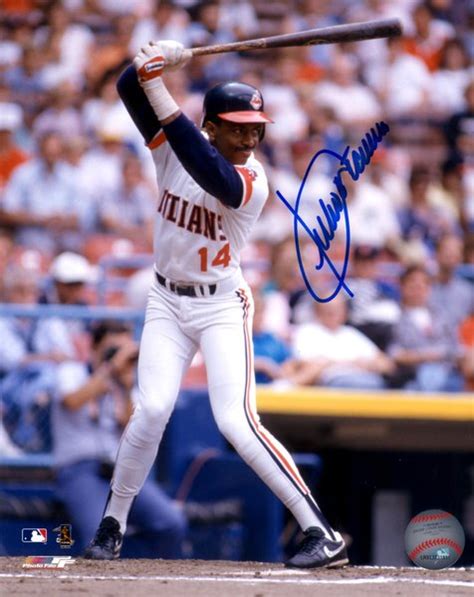 Julio Franco autograph 8x10, Cleveland Indians | THE PHILADELPHIA ...