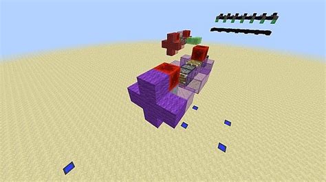 Slime Block Flying Machine Defence System Minecraft Map