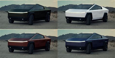 Color options for Cybertruck | Tesla Motors Club