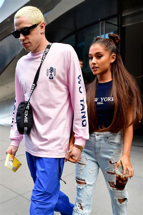 Ariana Grande and Pete Davidson – Heading to her concert in New York ...