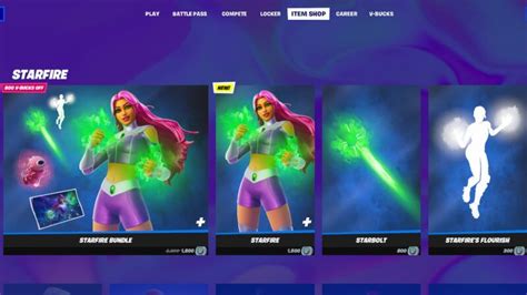 Starfire arrives in Fortnite: bundle price, emote, style changes and more - The Hiu