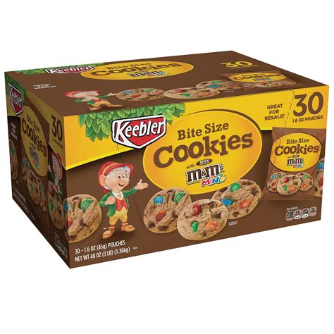 Keebler M&M Cookies (1.6 oz., 30 ct.) - Walmart.com - Walmart.com