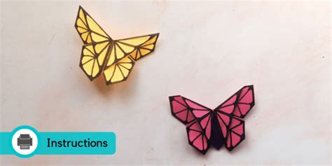 Origami Butterfly Craft Instructions | Origami Instructions