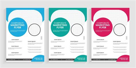 Amazing corporate business a4 leaflet design 28271879 Vector Art at ...