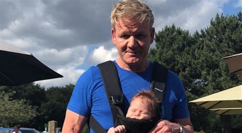 Gordon Ramsay Shares Cute New Photo With His Baby Oscar James