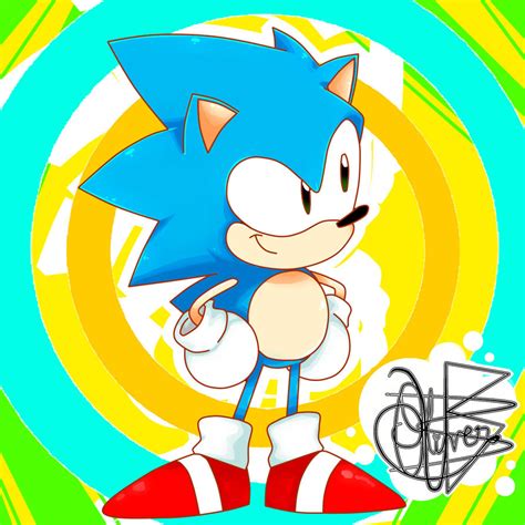 SonicMania Colored by OliverArt1 on DeviantArt