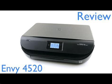 HP Envy 4520 All-in-One Printer Review - YouTube