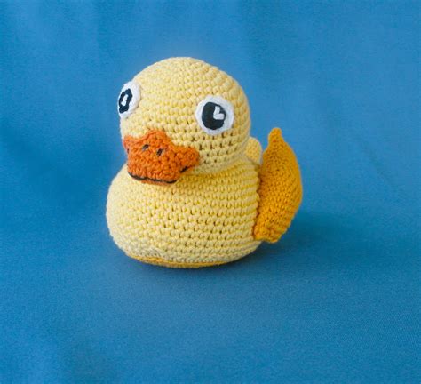 I crocheted a "rubber duck"! : crochet