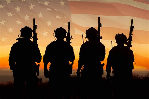 Manual resize of wallpaper army, flag, soldiers, USA