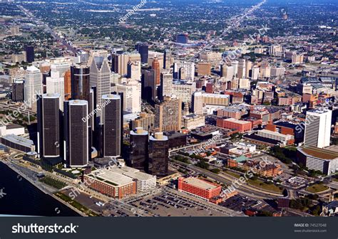 658 Aerial View Detroit Images, Stock Photos, 3D objects, & Vectors ...