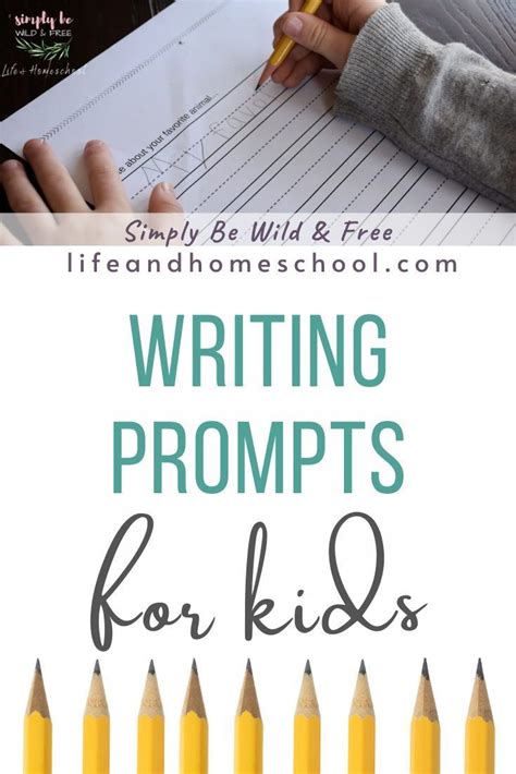 Printable Writing Prompts for Kids | Writing prompts for kids, Writing ...