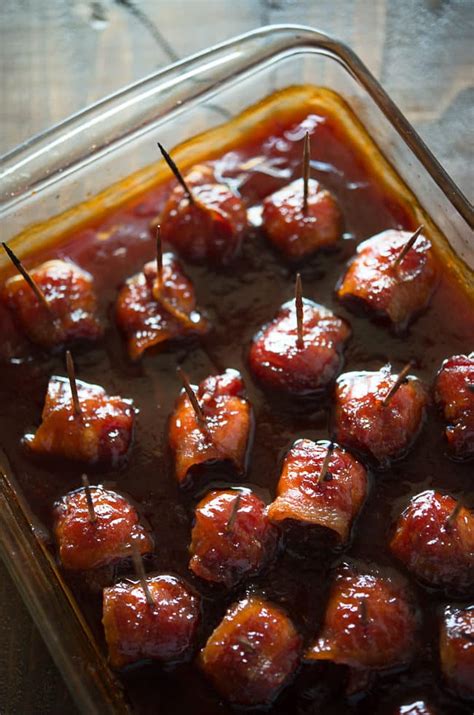 Bacon Wrapped Water Chestnuts Holiday Appetizers