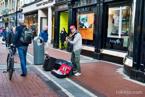 Buskers de Grafton Street, la magia de la música en la calle