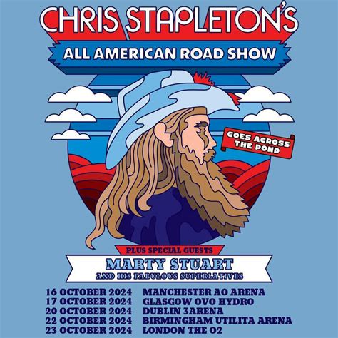 Chris Stapleton Concert & Tour History (Updated for 2023 - 2024 ...