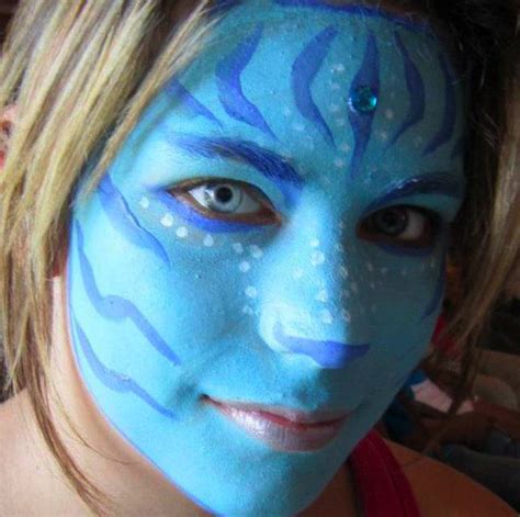 Avatar Face Paint from Fairys and Frogs Face Painting Parties & Events ...