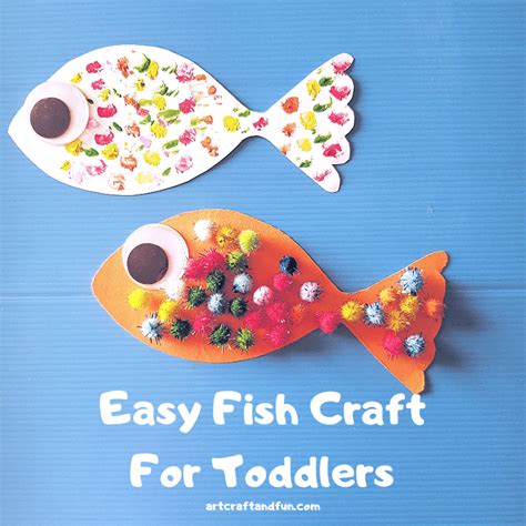 Easy Fish Craft For Toddlers