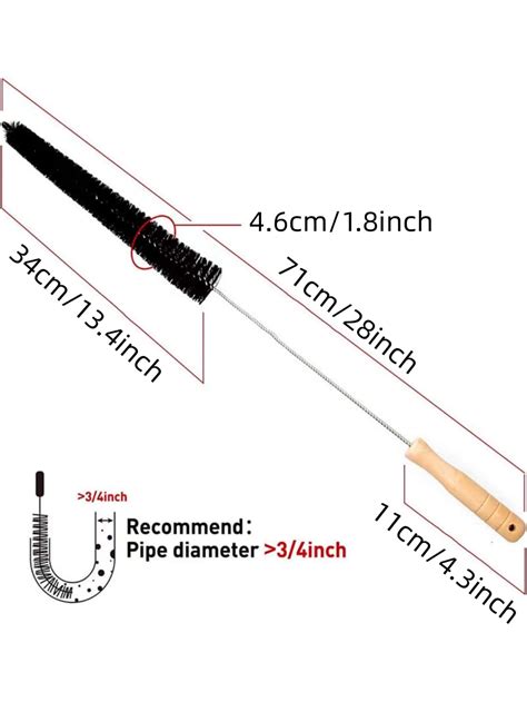 1pc Complete Dryer Vent Cleaning Kit - Includes Lint Brush, Trap ...