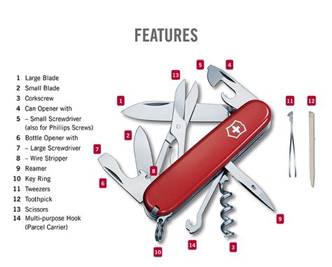 Victorinox ‘Climber’ Swiss Army Knife – Ford & Field