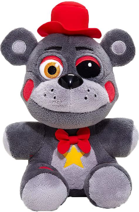 7" Lefty - Five Nights at Freddy's Plushie Pizza Simulator FNAF Gray Bear Plush Toy Stuffed Doll ...