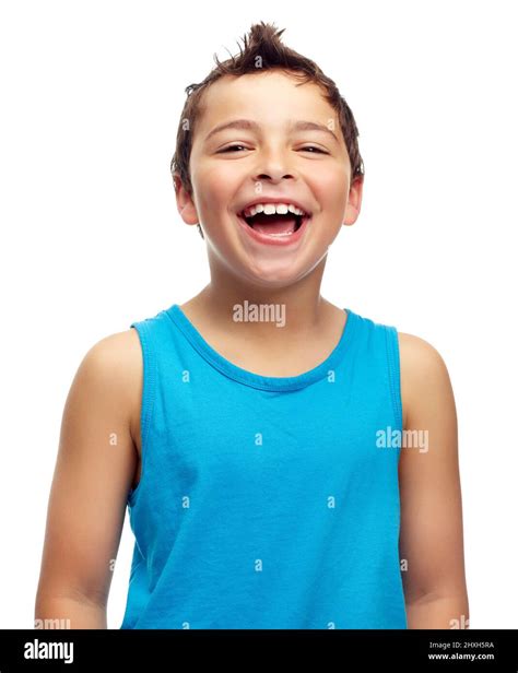 Kids laughing white background hi-res stock photography and images - Alamy