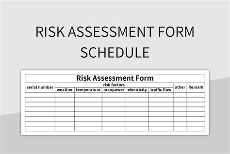 Risk Assessment Template And Risk Matrix Download Links –, 55% OFF