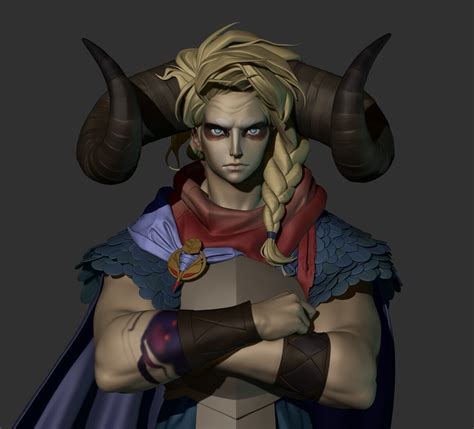 ArtStation - Jodariel fan art from the game Pyre