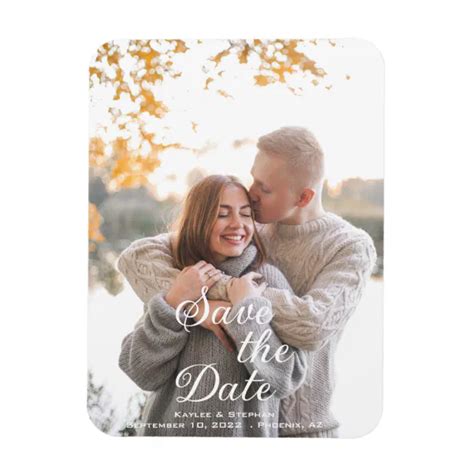 Custom Magnets | Photo Magnets, Save The Date | Zazzle